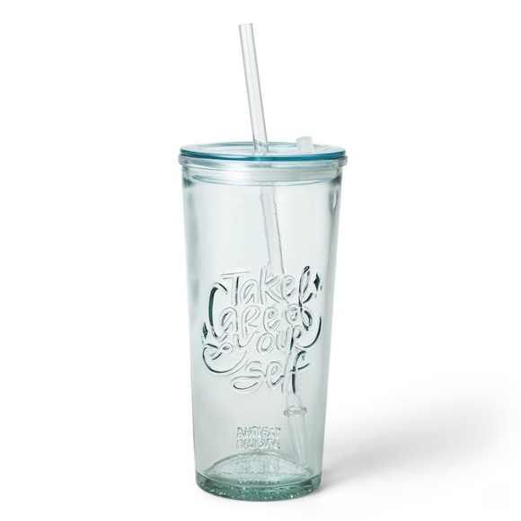 Tabitha Brown Glass Tumbler